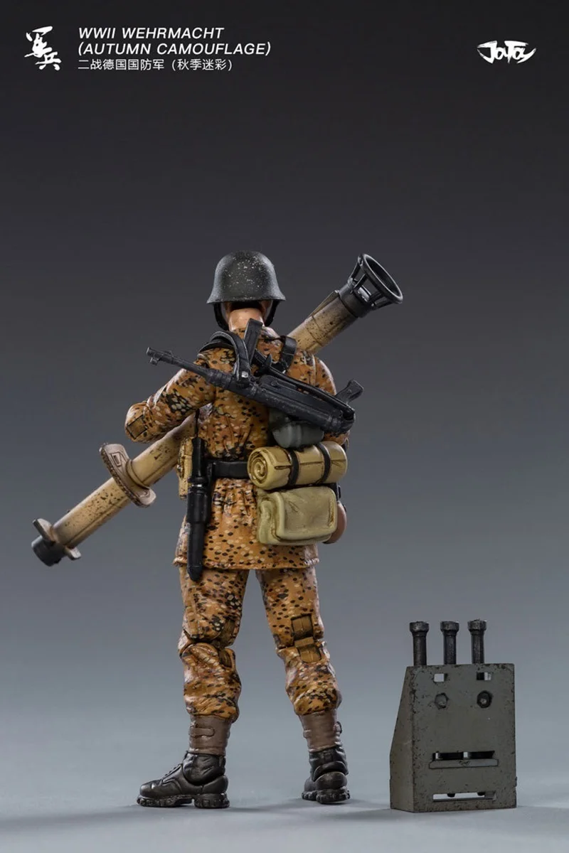 JOYTOY 1/18 3.75 액션 피규어, 2 차 대전 독일 Wehrmacht 가을 위장 애니메이션 컬렉션, 밀리터리 모델, 무료 배송, 3PCs/세트