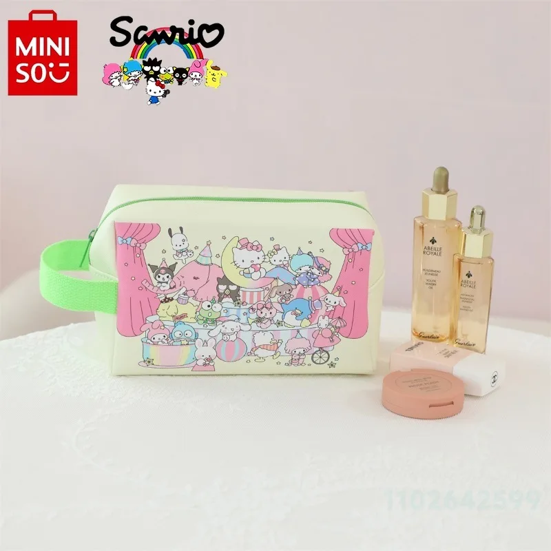 Sanliou 2024 Women's Makeup Bag Fashion High Quality Women's Storage Bag Cartoon Large Capacity Multi Functional Toilet Bag