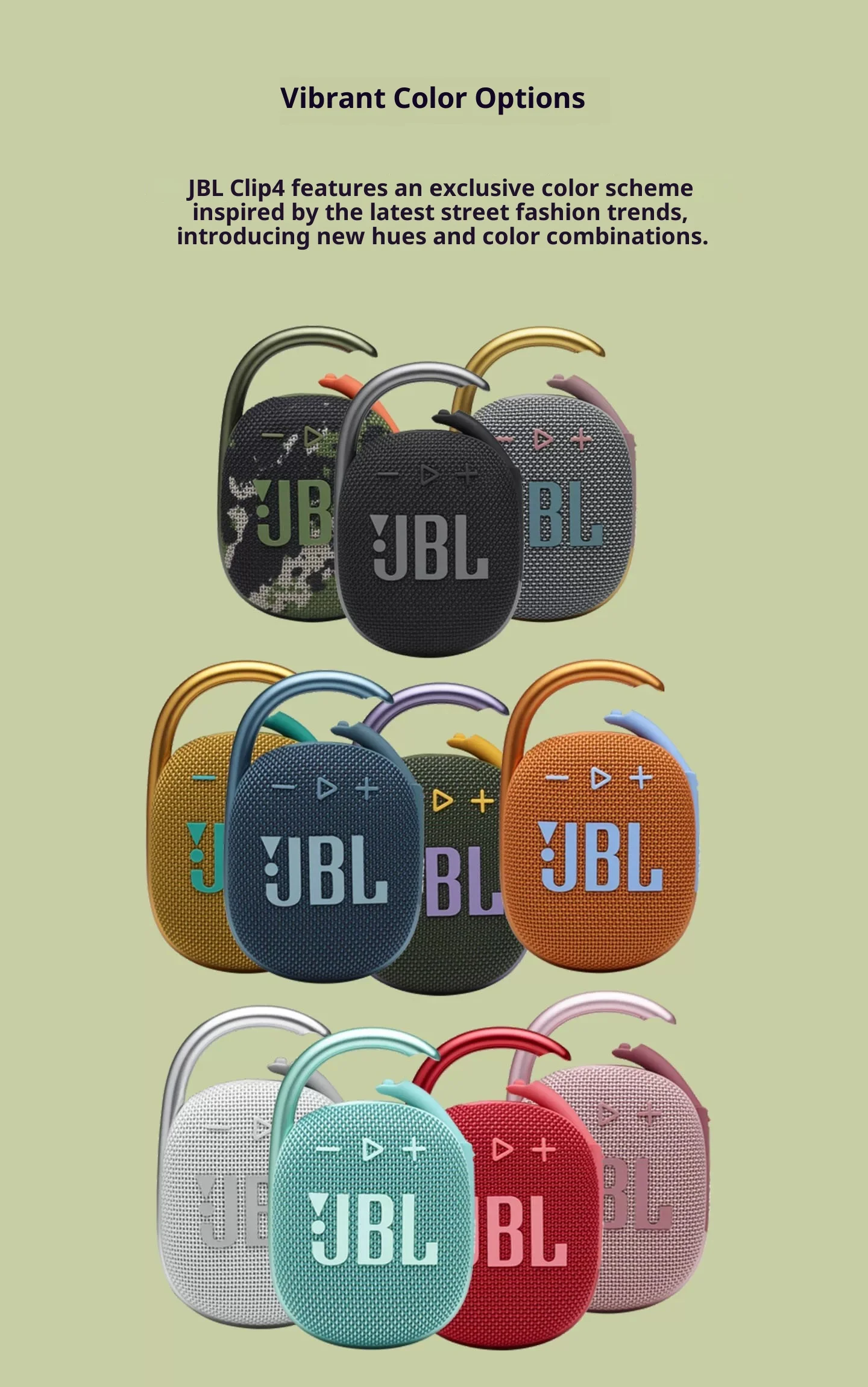JBL CLIP4 Portable Wireless Bl - Outdoor Camp ulasan dan harga