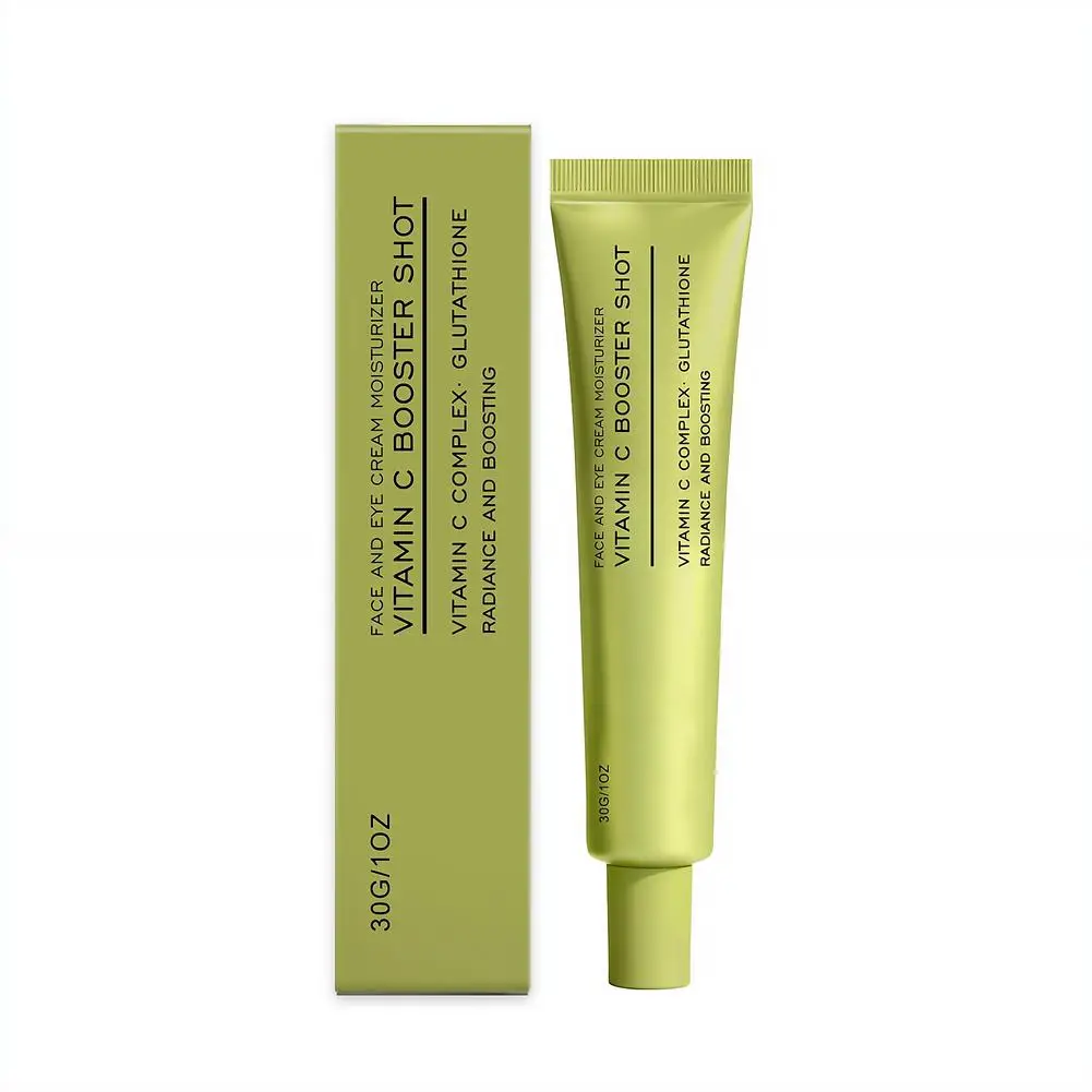 Sérum Booster de Vitamina C com Glutationa, Niacinamida e Vitamina E, Sérum Facial Leve e Iluminador, Hidrata e Aumenta a Luminosidade