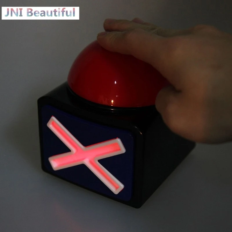 2023 New Game Answer Buzzer Alarm Button With Sound Light Trivia Quiz Got Talent Buzzer