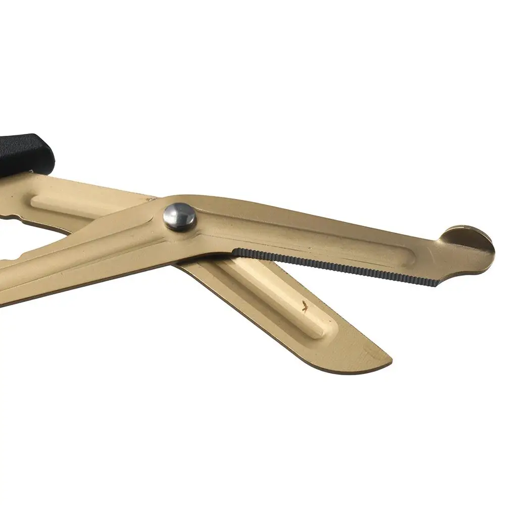 

Sewing Stainless Steel Nurse Scissors Titanium plating 18cm Trauma Shears Bandage Scissors