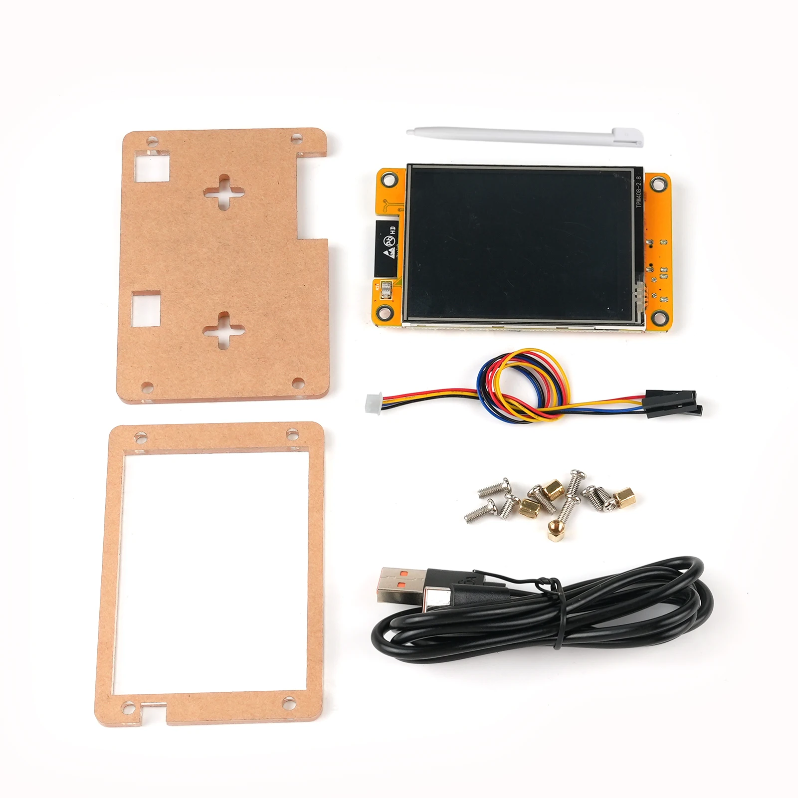 1PCS/2PCS/4PCS NerdMiner V2 377KH/s ESP32 Development Board Module Driver 2.8 inch Display Resistive Touchscreen + Acrylic Case