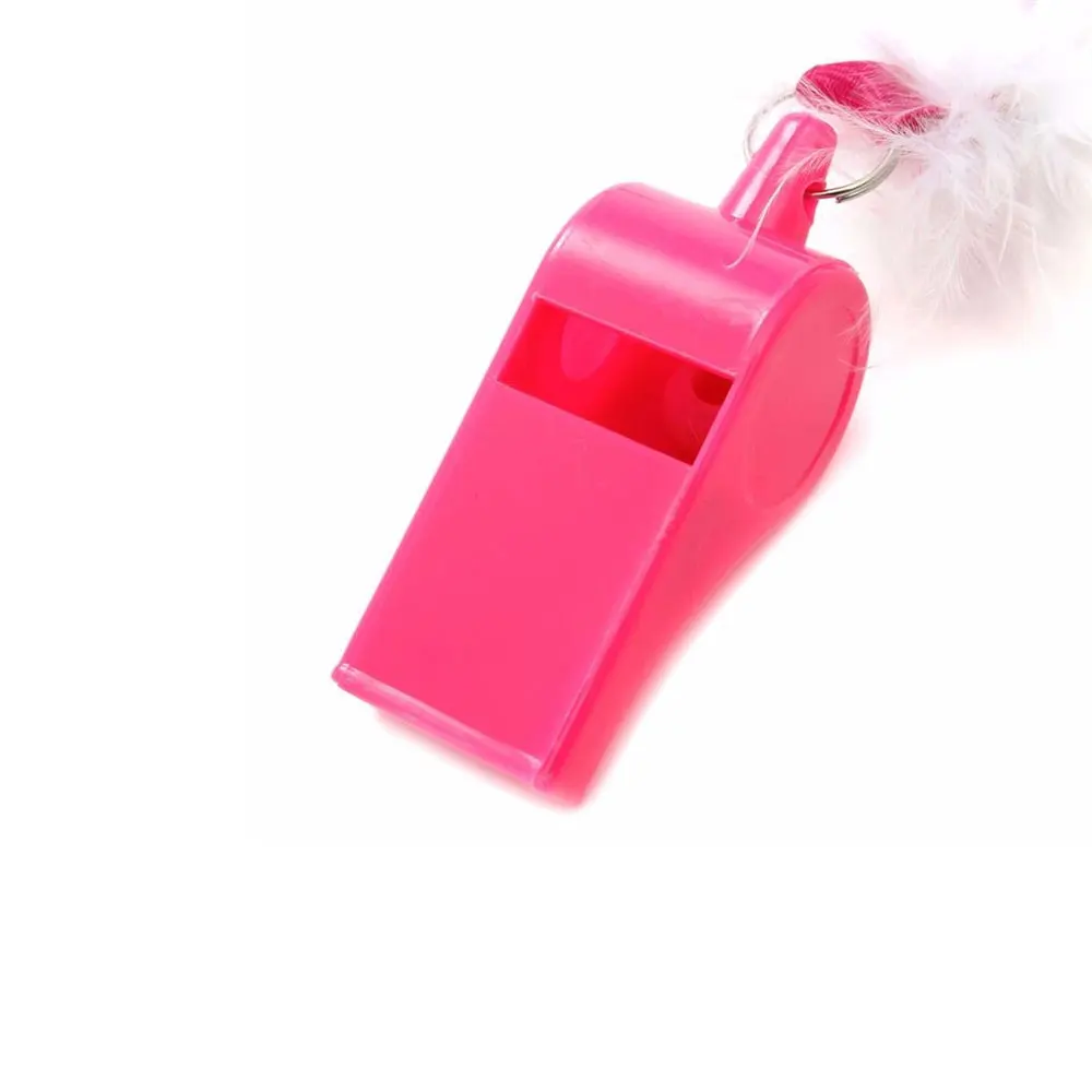 10pcs/lot Novelty Hot Pink Hen Party Game Fluffy Whistles Girls Night Out Bachelorette Party Decoration Game Favor Gifts