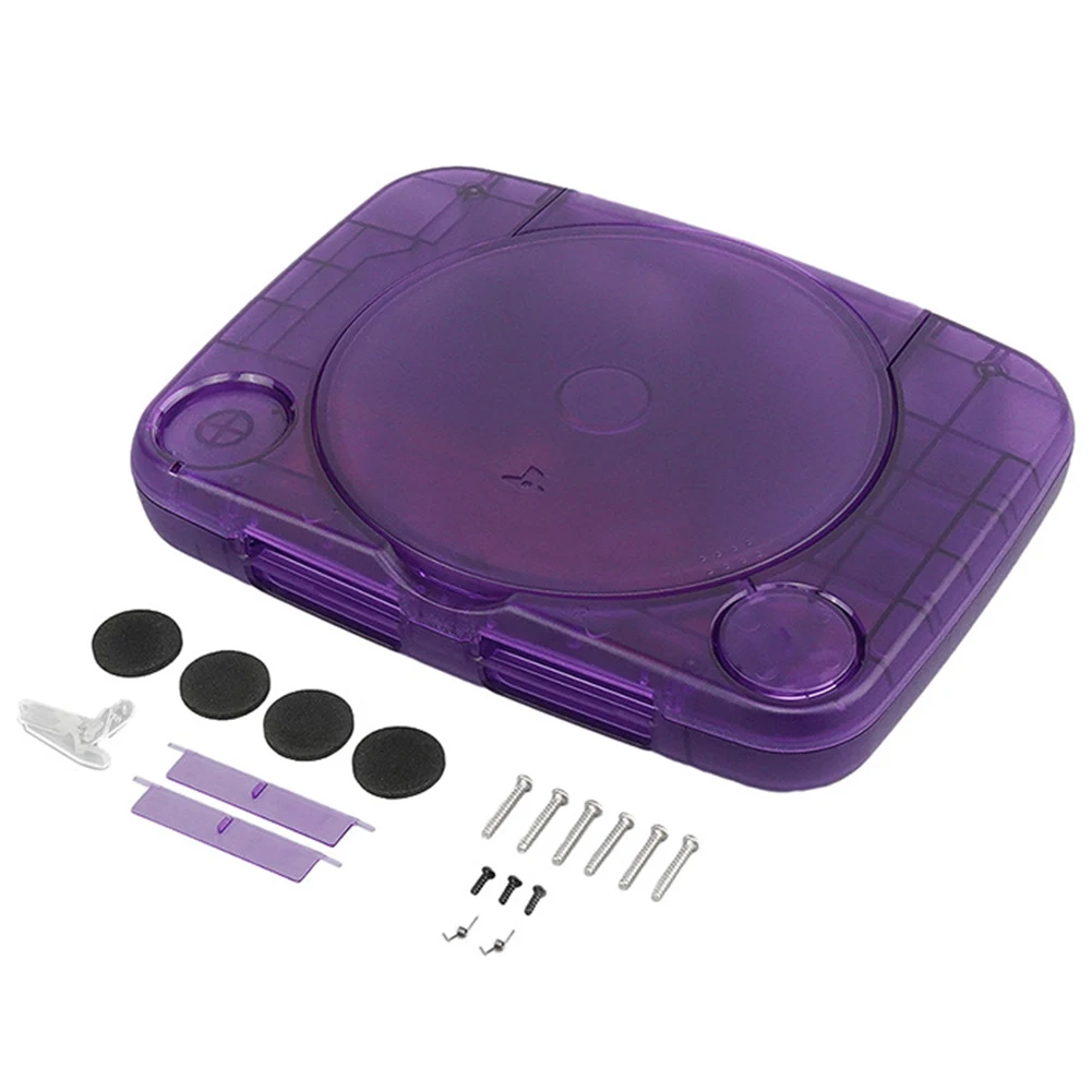 Сменный полупрозрачный чехол для Playstation 1, игровая консоль ABS, сменный корпус, фотография PS1, консоль, прозрачные коробки