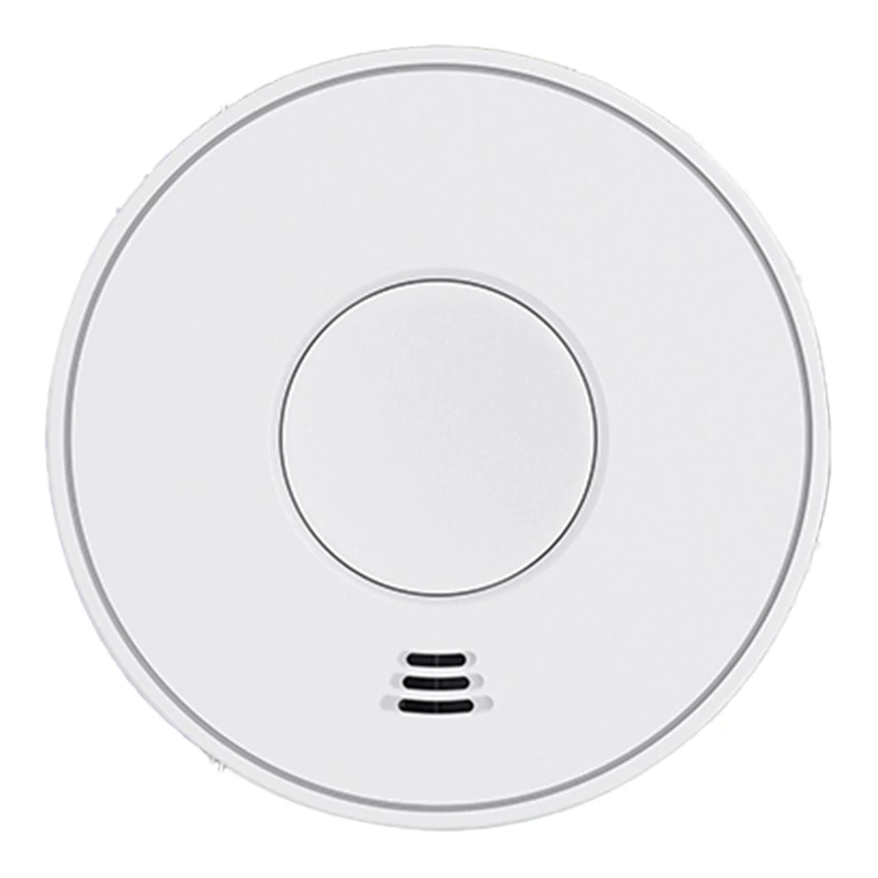 FULL-10 Years Battery Wifi Smart Smoke Alarm Fire Alarm With Tuya & Smartlife Smoke Detector For Home Conforms To EN14604
