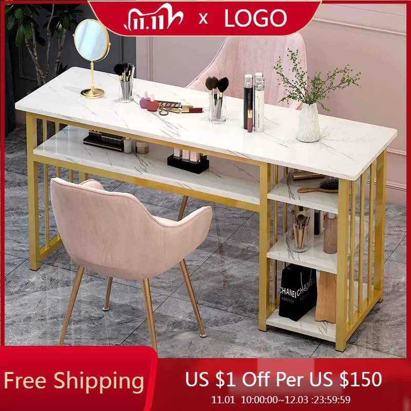 

Accessories Foldable Nail Desk Workstation Mobile Supplies Makeup Nail Desk Tech Organizer Tavolo Unghie Professionale Furniture