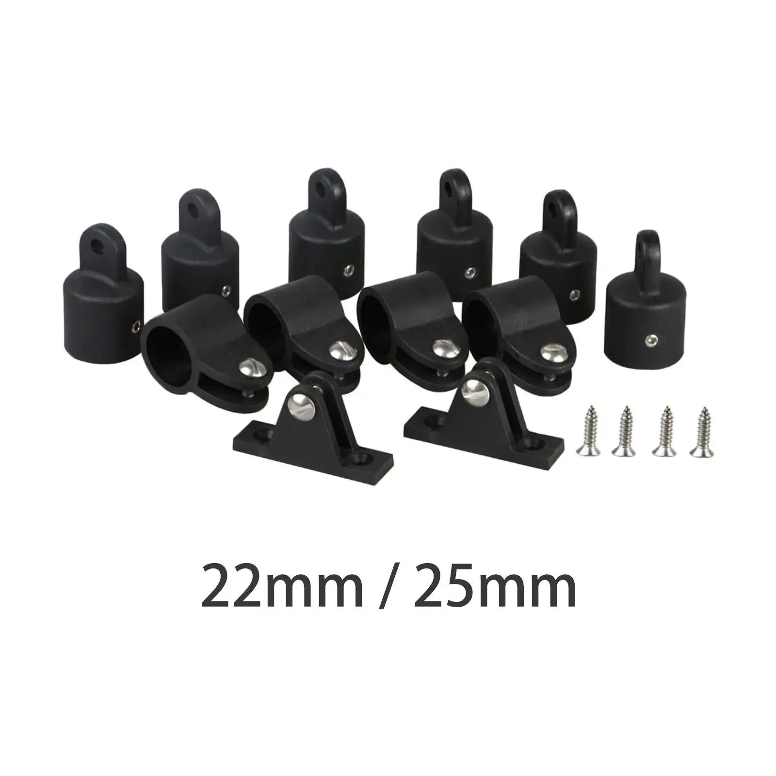 

12 шт., нейлоновые аксессуары для крышки морской лодки с наконечником с проушиной для