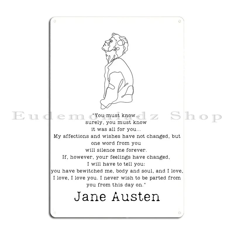 Andquot You Have Bewitched Meandquot Metal Plaque Create Plaques Custom Bar Cave Personalized Tin Sign Poster