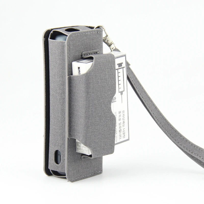 حافظة حماية جلدية للسجائر الإلكترونية لعام 2025 لهاتف IQOS ILUMA PRIME Vape Kit حامل حقيبة حمل سهل الشحن لـ iqos iluma #5