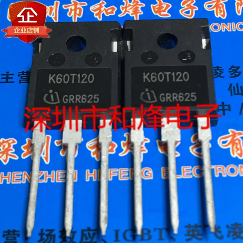 5PCS-10PCS K60T120 IKW60N120T  TO-247 1200V 60A  ORIGINAL   Quick Delivery