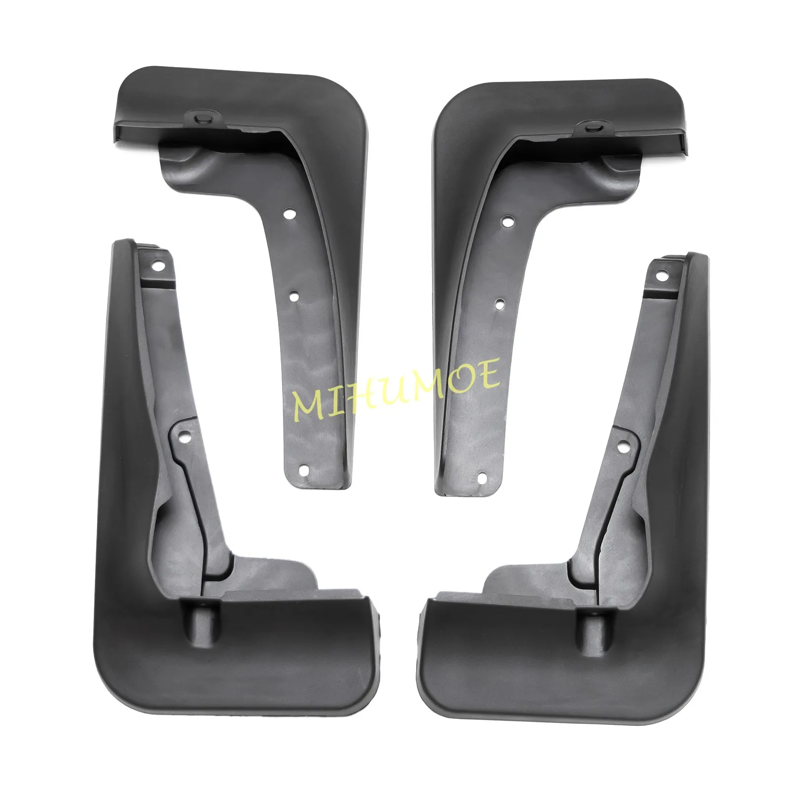 واقيات سبلاش لـ 2021-2025 تويوتا هايلاندر كلوغر واقيات الطين واقيات الطين عجلة الحاجز الأمامي والخلفي 4 قطعة