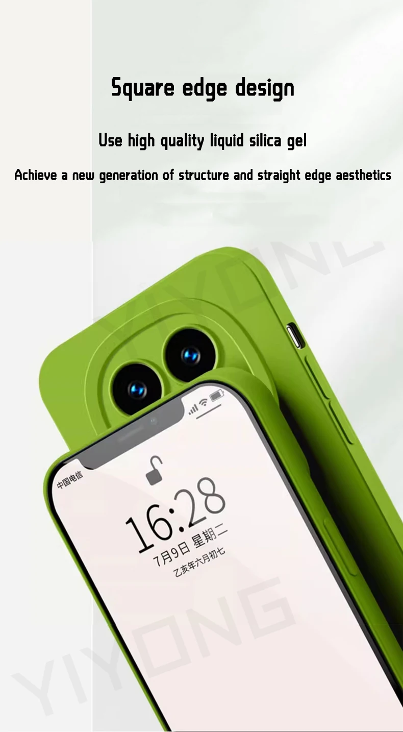 Für Redmi Note15 Pro YIYONG Seidig Weiche Flüssigsilikon-Schutzhülle für Xiaomi Redmi Note 15 14 Pro Plus Xiomi Global Handyhülle – Detail 4