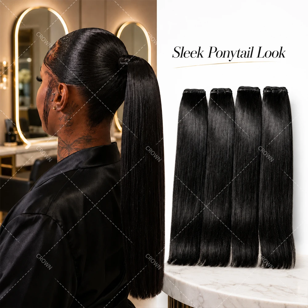 extensiones-de-cabello-humano-liso-natural-negro-16a-trama-plana-para-cola-de-caballo-elegante-coser-y-tejer-rapido-cabello-virgen-sin-caida
