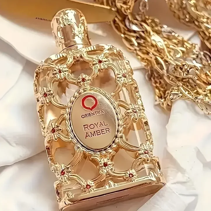 Orientica Royal Amber Rouge Oud Saffron Мужчины Женщины Спрей Унисекс Нейтральная Стеклянная Бутылка Роза Одеколон стойкий запах