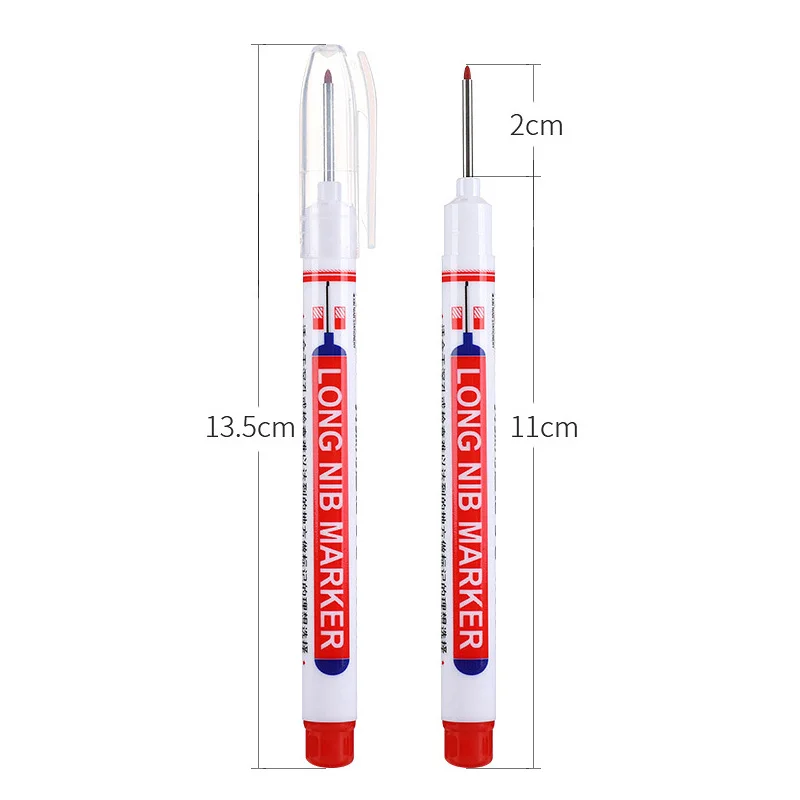 20mm ポインテッドメタルパンチングペン ロングポインテッドマーキングペン 油性木工装飾ペン 多目的卸売