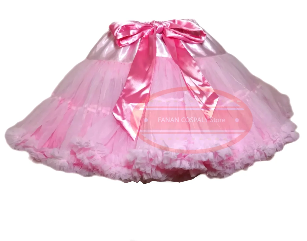 Hot Selling Princess Pink Satin Lace Petticoat Role-playing Sissy Dress Maid Petticoat Can Be Customized In Multiple Colors