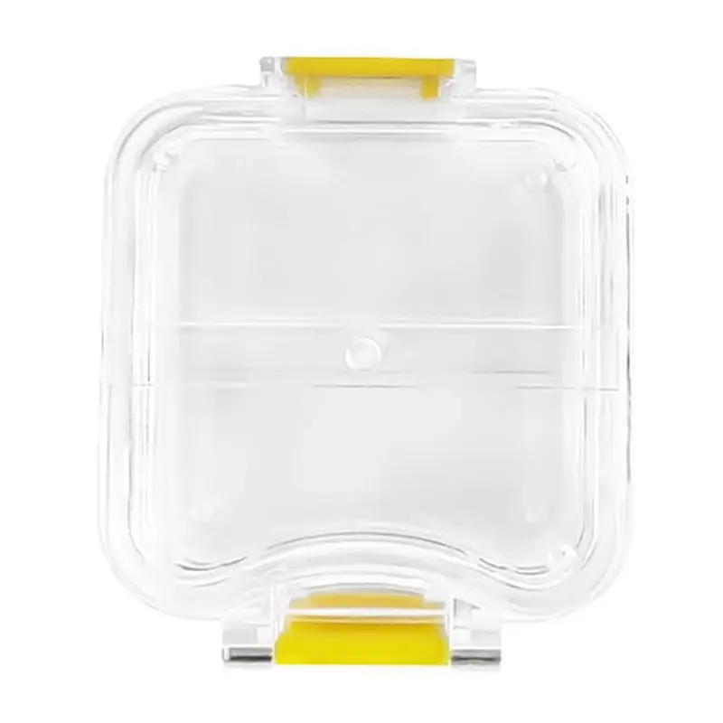 A98E- Pillow Crown Box, 25Pcs Transparent Membrane Film Showcase Tooth Boxes Crown And Bridge Box