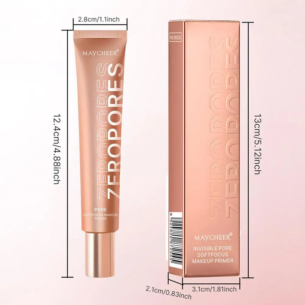 برايمر مكياج غير مرئي برايمر مكياج للتحكم في الزيوت مكياج الوجه ناعم للبشرة غير لامع خافي عيوب البشرة ترطيب عزل برايمر
