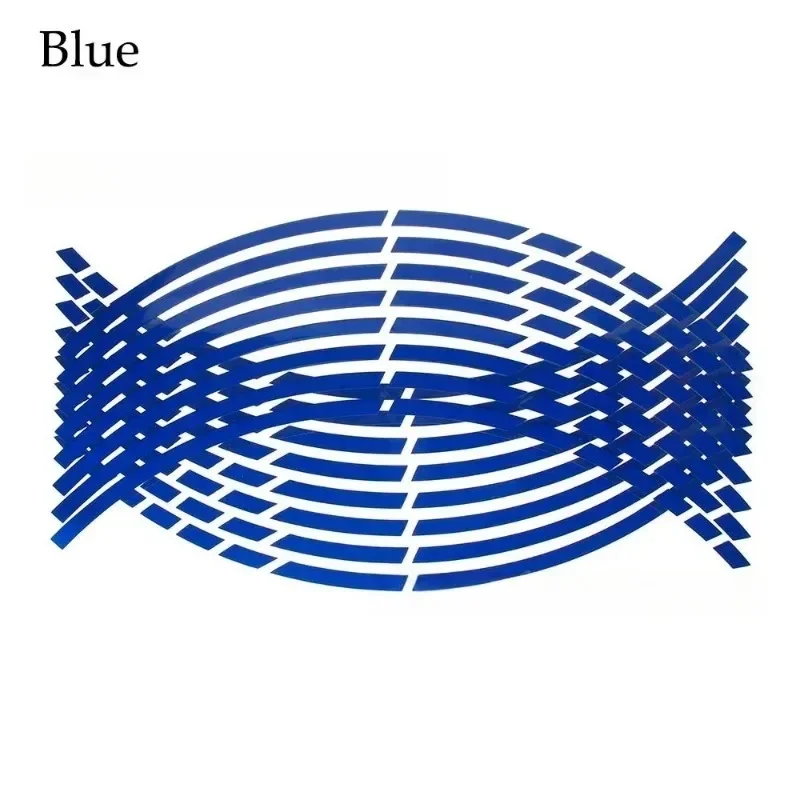 

Pkx для 16 шт. 17 "18" полоски наклейки на колеса мотоцикла автомобильные светоотражающие ленты на обод мотоцикл велосипед авто наклейки UniversalHonda Deca