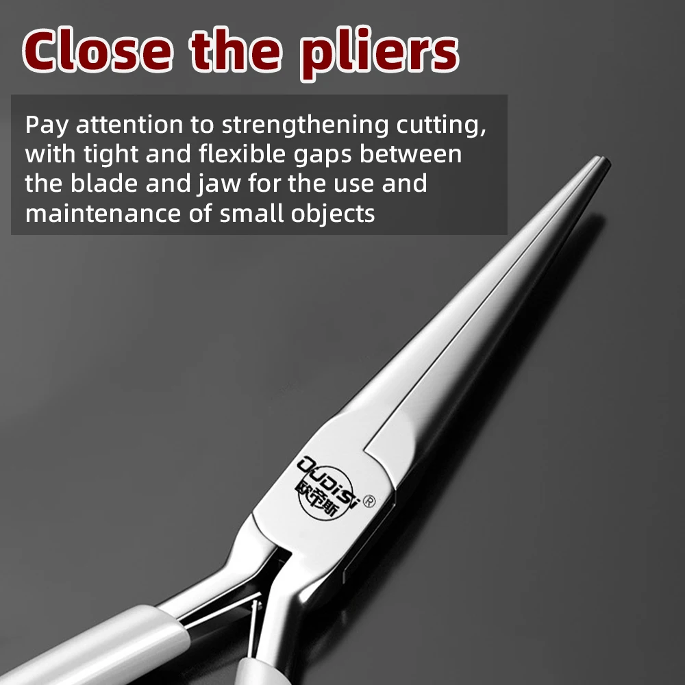 Pointed Nose Pliers Multifunctional Long Nose Pliers Manual Small Needle Pliers Household Mini Electrician Specific Pliers