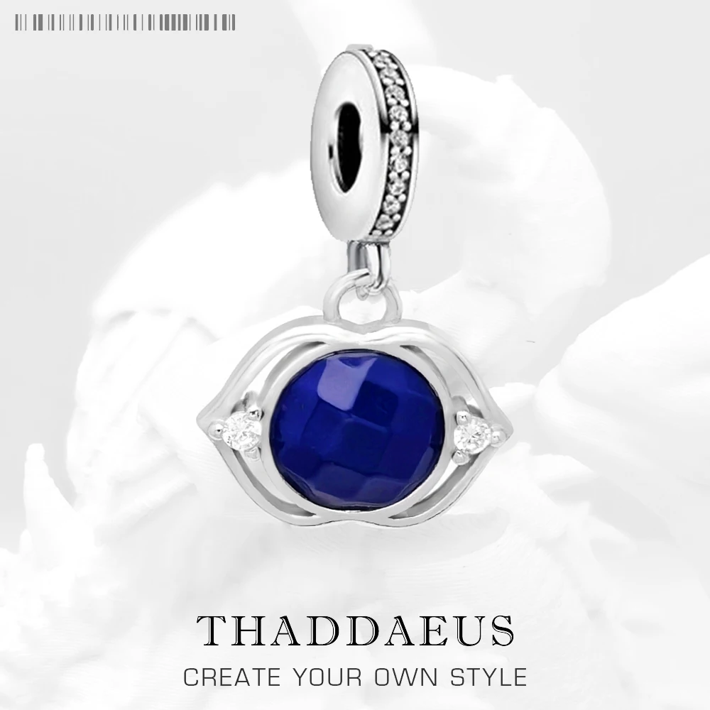 

Ювелирные изделия для мужчин и женщин, подвеска в виде синего лотоса, Серебряный подарок для мужчин и женщин