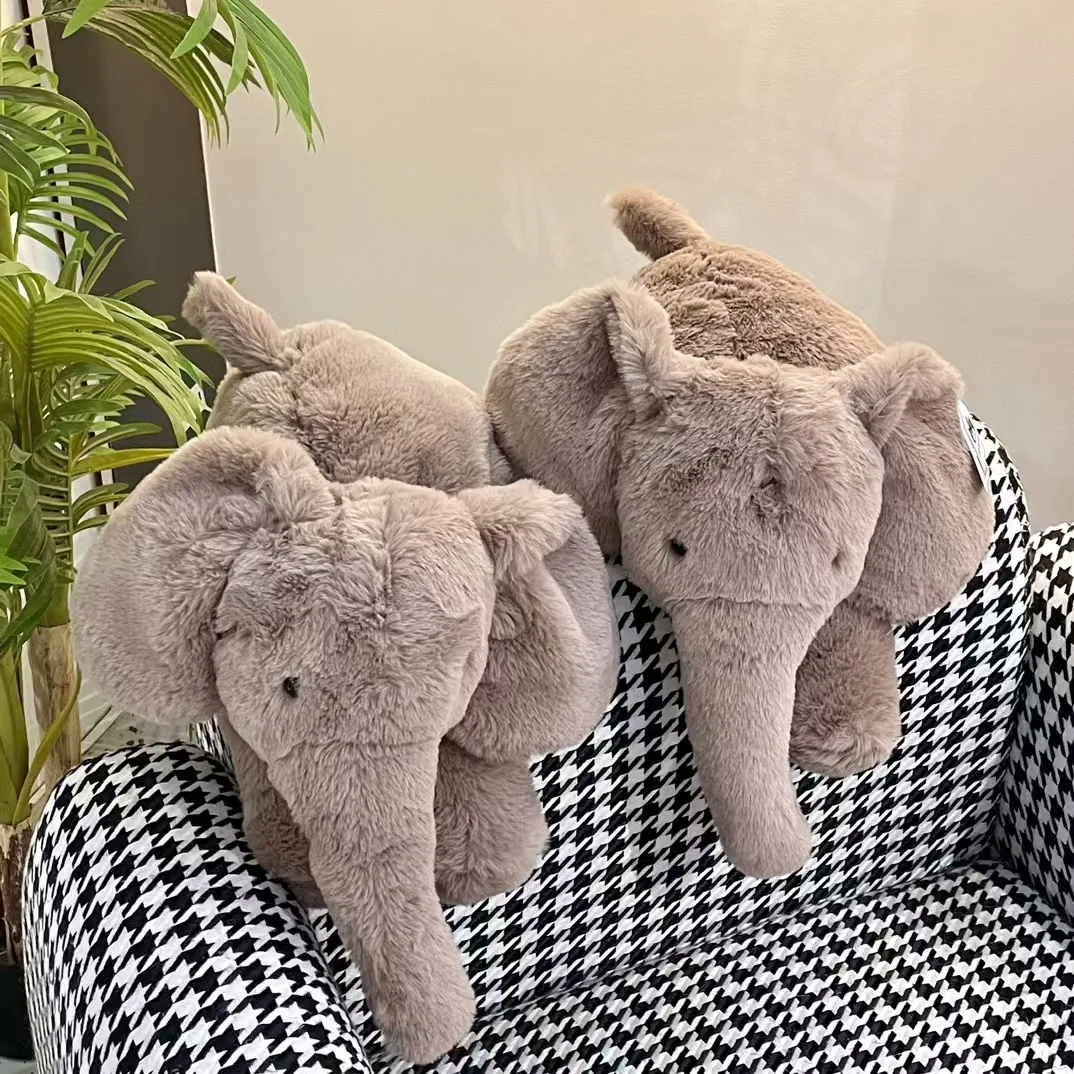 Jellycat elephant plush toy super soft cute cartoon elephant doll child girl sleeping holding holiday gift doll stuffed doll