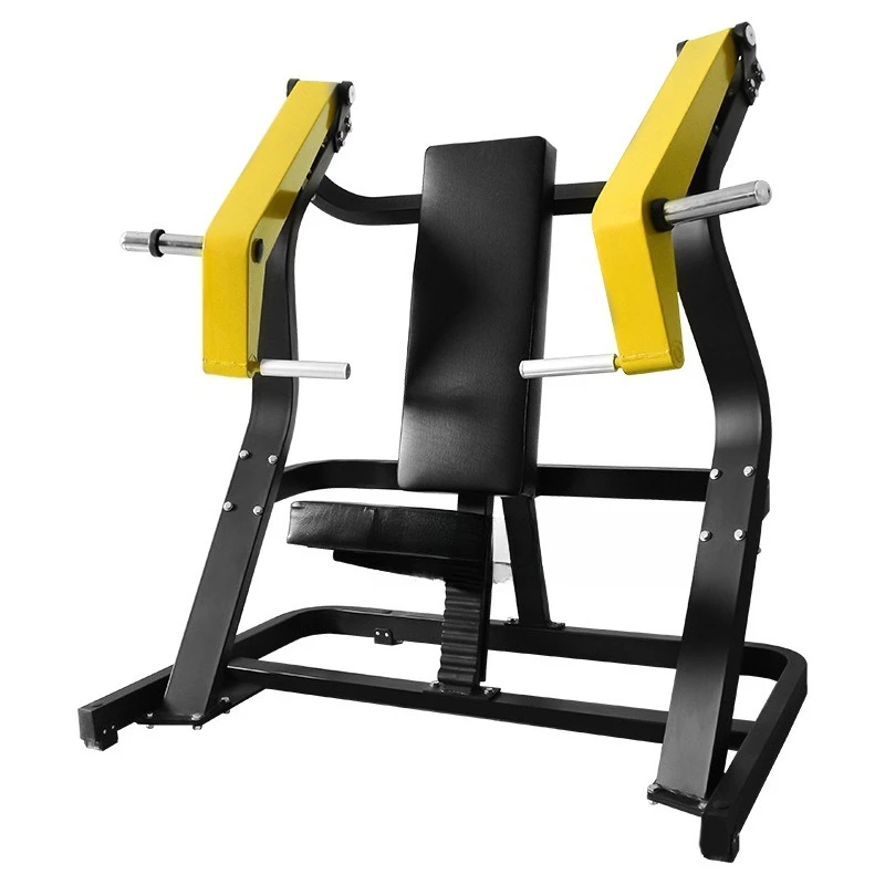 Gym equipment, seated diagonal chest push, pectoral muscle trainer, full set of bumblebee strength
