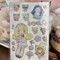Cute cat girl hand account decorative stickers