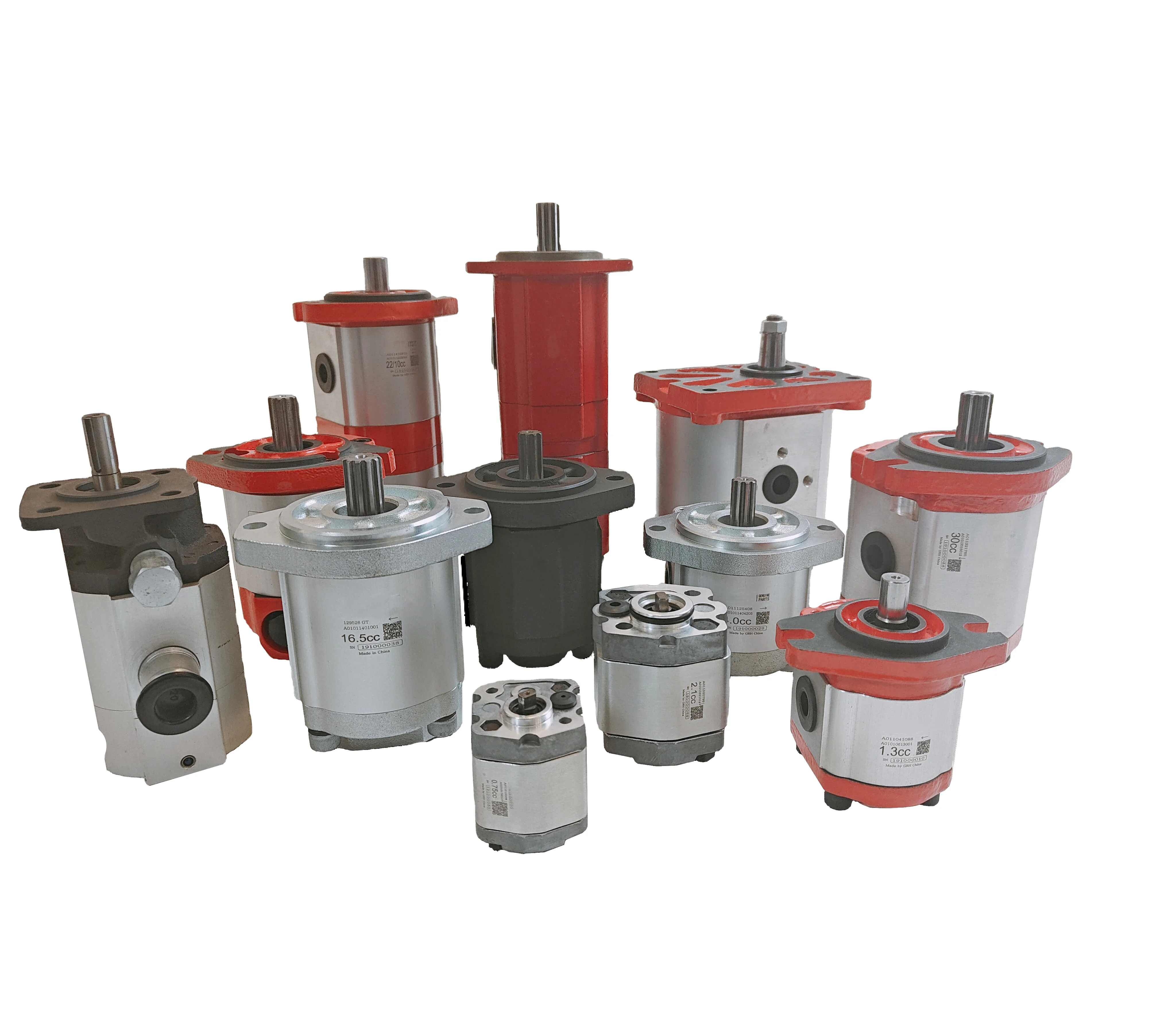 CBGJ2063 Series Hydraulic Gear Pump 63ml/r Displacement Cast Iron Hydraulic Pump Construction Machinery Gear Pump