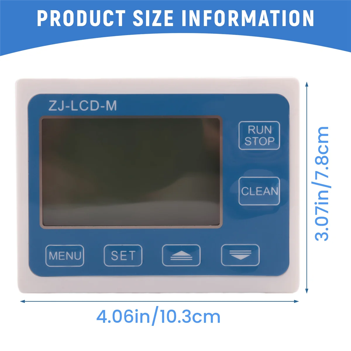 Imagem -04 - Controle o Medidor do Sensor de Fluxo com Exposição do Lcd Tela do Zj-lcd-m