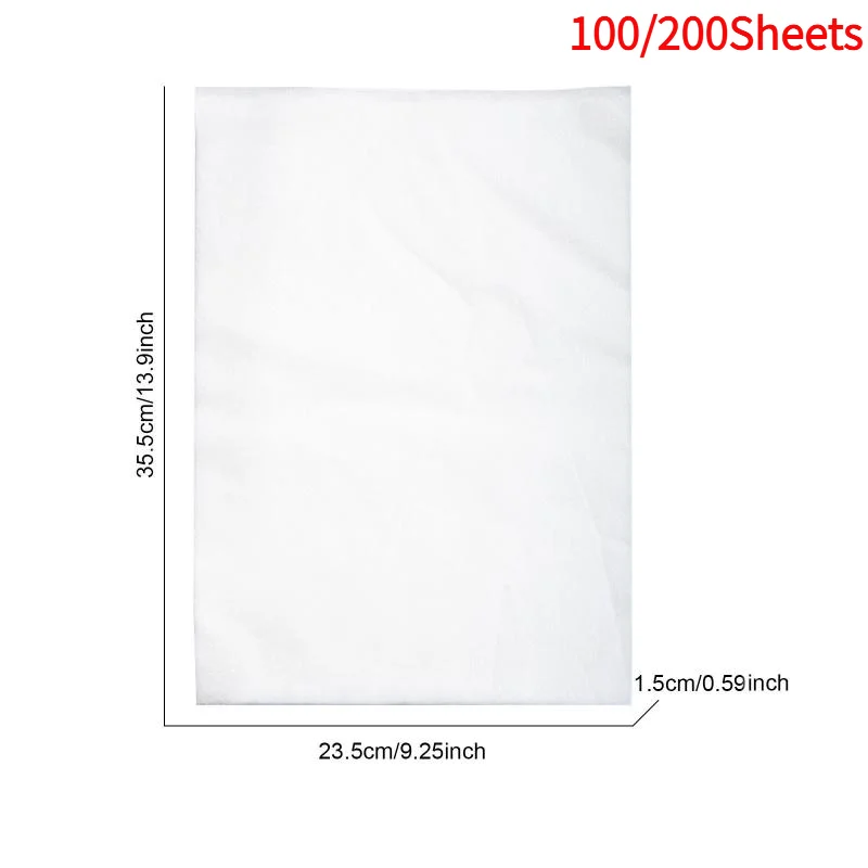 *100 PCS Disposable Nail Dust Collector Non Woven Filter Paper for Manicure Vacuum Cleaner Replacements