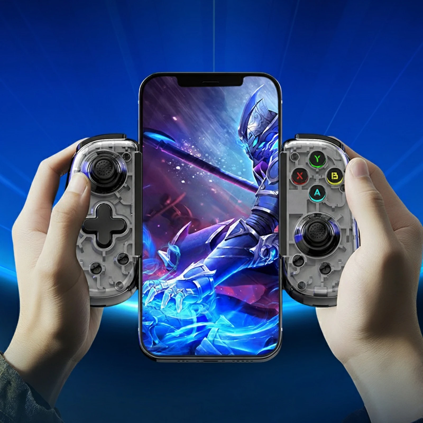 Mobile Game Controller With Hall Joystick Lightweight Phone Controller Type-C Play for Xbox Cloud for IPhone/Android Series