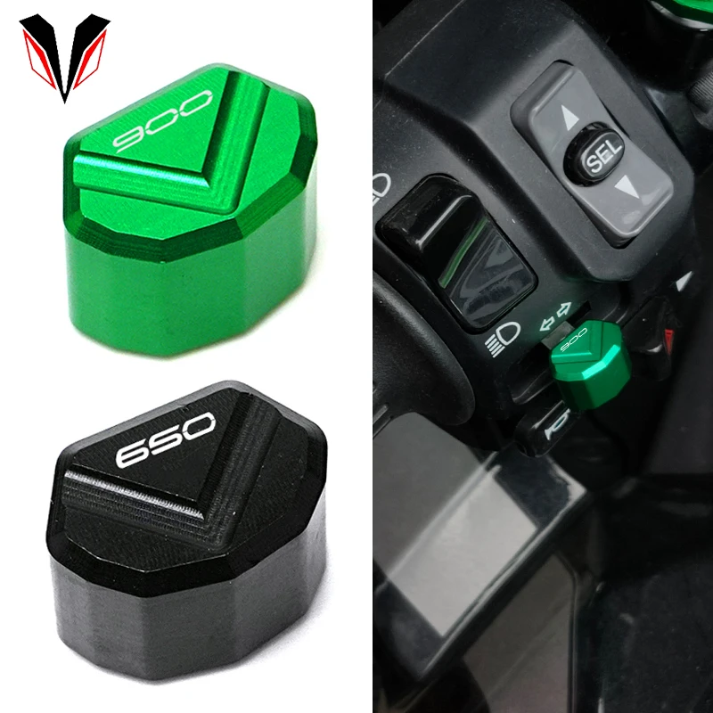 For kawasaki Z900 Z1000 Z650 Z400 Z500 NINJA 650 400 VERSYS 650 500 1000 sx Mototcycle Switch Button Turn Signal Key cap