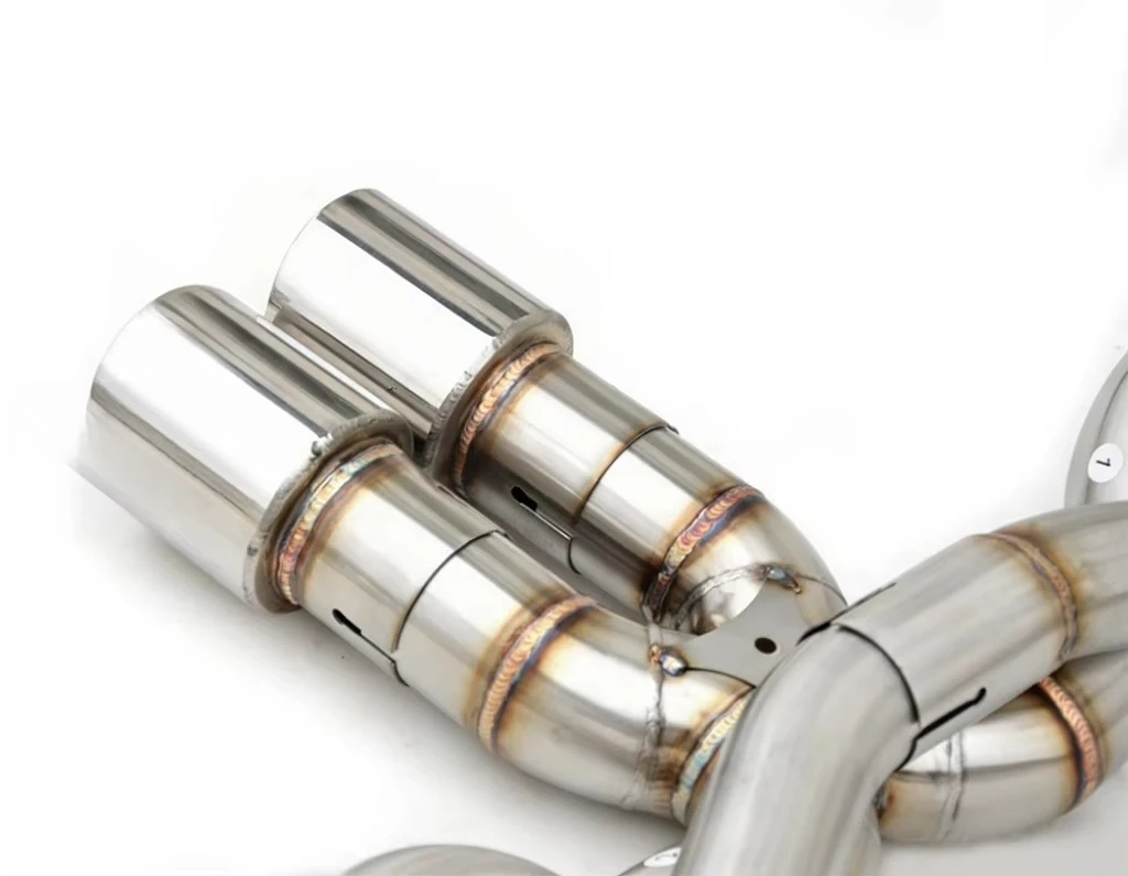 Exhaust Paired with Exhaust Manifold Head for  Boxster S/Cayman S (981) 3.4 2012-2016  Exhaust High-performance cat Back