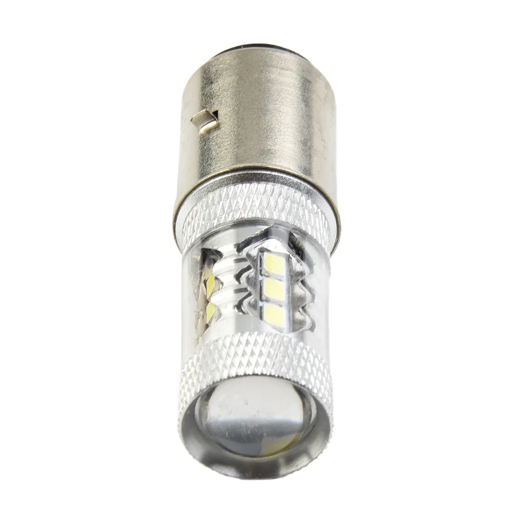 Fog Light Light Bulb 6000-6500K 80W Accessories BA20D H6 DC 12-24V DRL Bulb LED Headlight Motorcycle Bike Moped