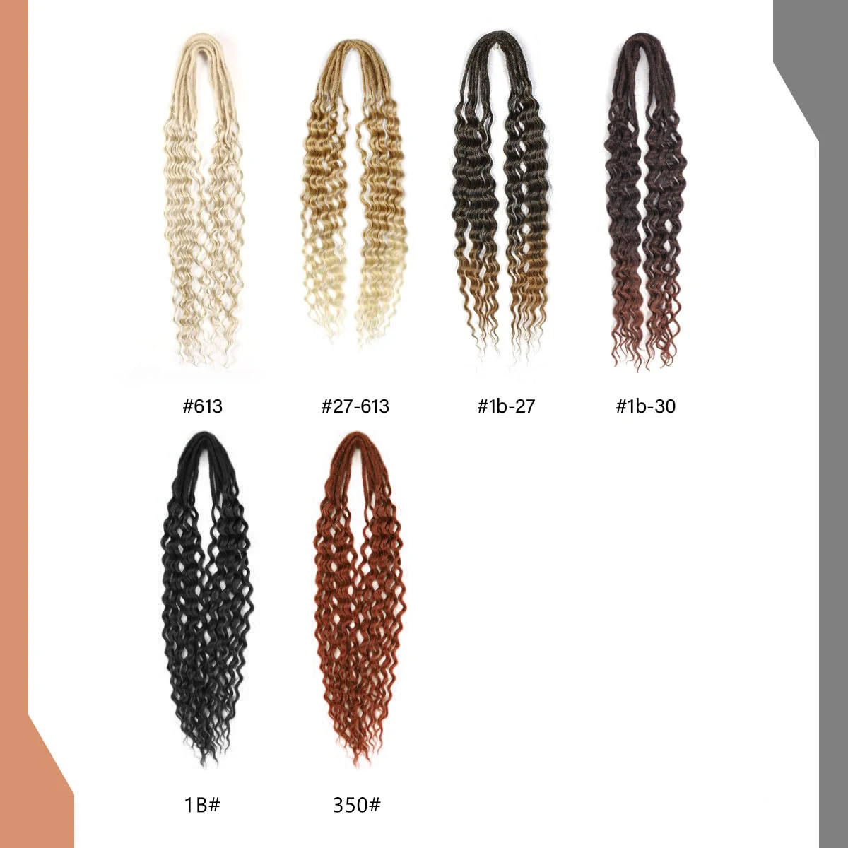 24 بوصة 10 قطعة أومبير بورجوندي ملحقات المجدل الاصطناعية المختلطة مجموعة DE المجدل مع المجدل مجعد للنساء