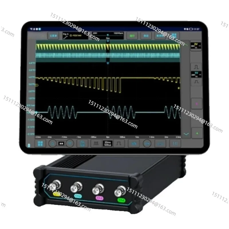 oscilloscope favorableness VTO2004 200MHz bandwidth, 4 channels, 1GSa/s sampling rate, and 50Mpts memory