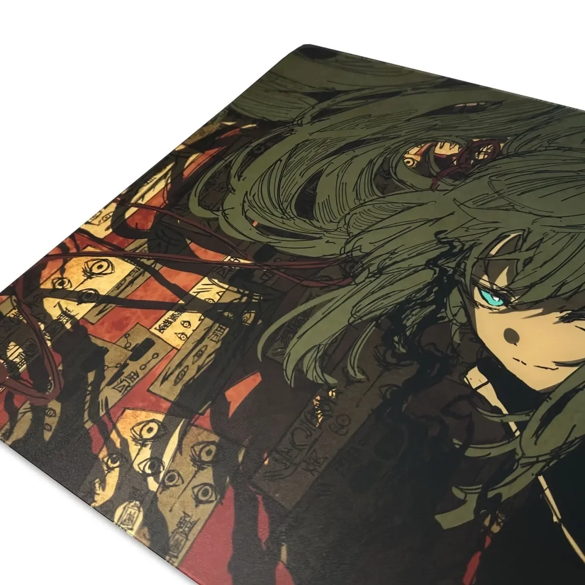 Cool Girl Glass Mousepad Sora Game Mouse Pad Customized Pattern Tempered Smooth Gaming Desk Mat Fps Esports Office Gaming