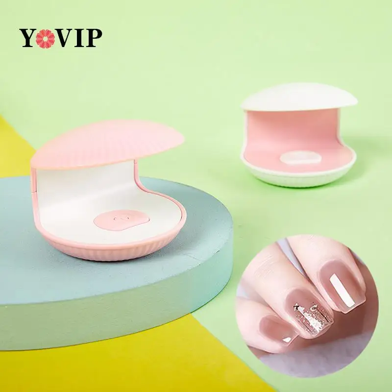 Nail Drying Lamp 18W UV 5LED Lamp Nail Mini Portable Nail Dryer With USB Cable Gel Nail Polish Dryer Gift Home Travel Use