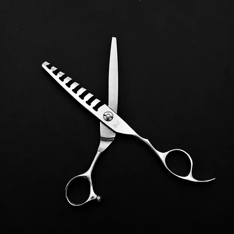 

8 Teeth Hair Chunker Professional Hair Thinning Scissors Japanese Steel BK-608T