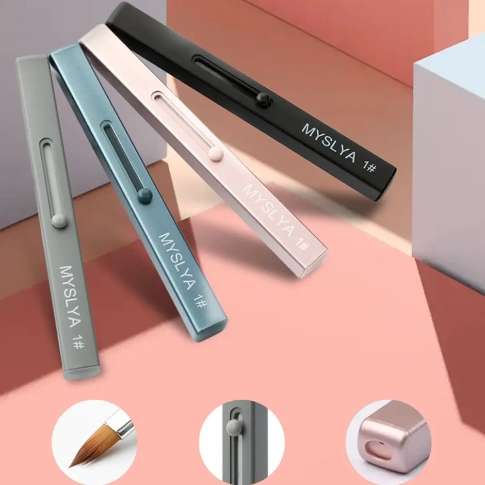 Eyeshadow Applicator Lady Makeup Brush Capped Women Beauty Retractable Lip Brush Cosmetic Brush Lip Gloss Brush Lipstick Brush