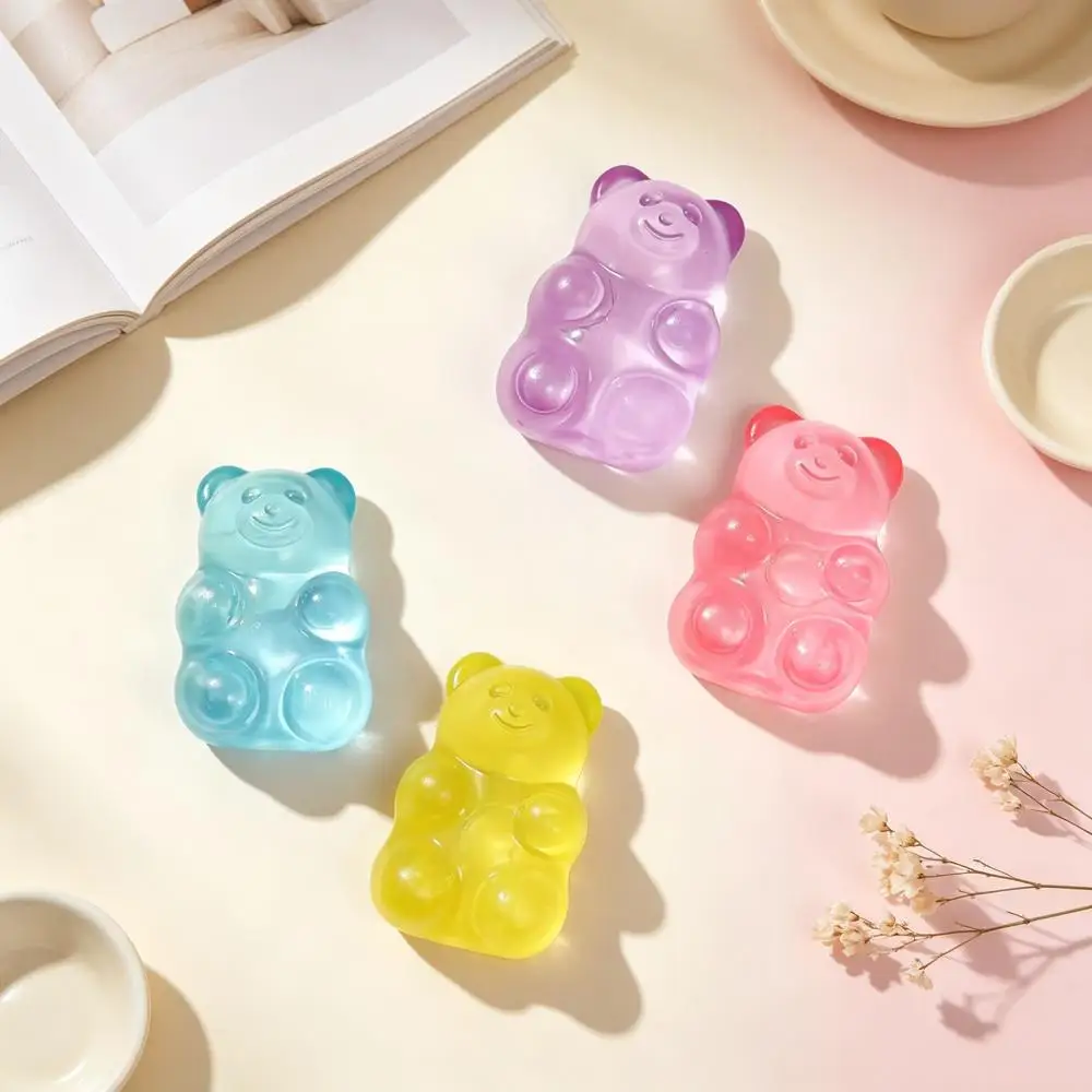 Neues buntes Gummibärchen-Fudge-Quetschspielzeug, Jelly Bean Gummibonbon, Fidget-Handentspannungsspielzeug, Anti-Stress-Entspannung, Geburtstagsgeschenk – Detail 9