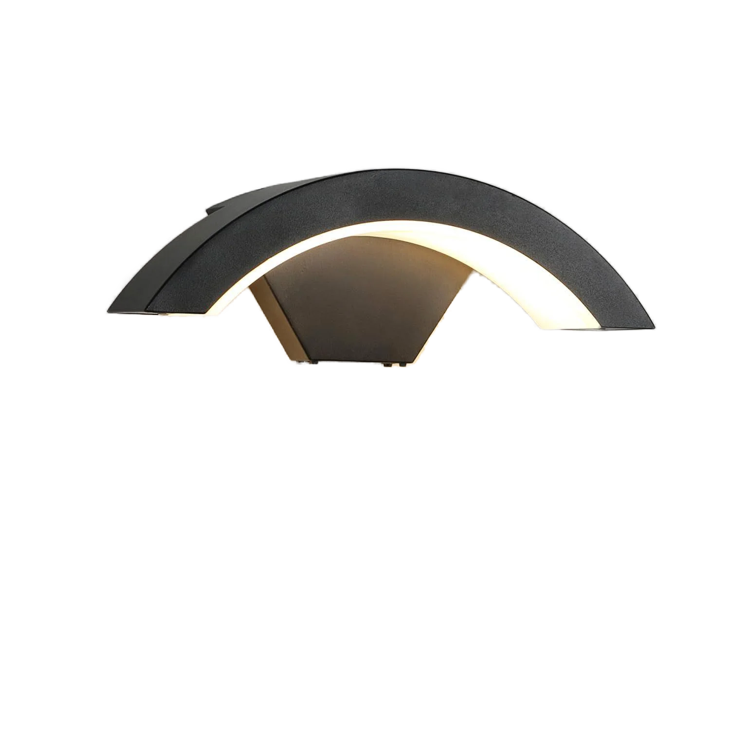 Applique da parete moderne per esterni a LED da 24 W, lampada da parete a LED bianco caldo 3000 K, applique da parete per esterni per percorsi di giardini con terrazza