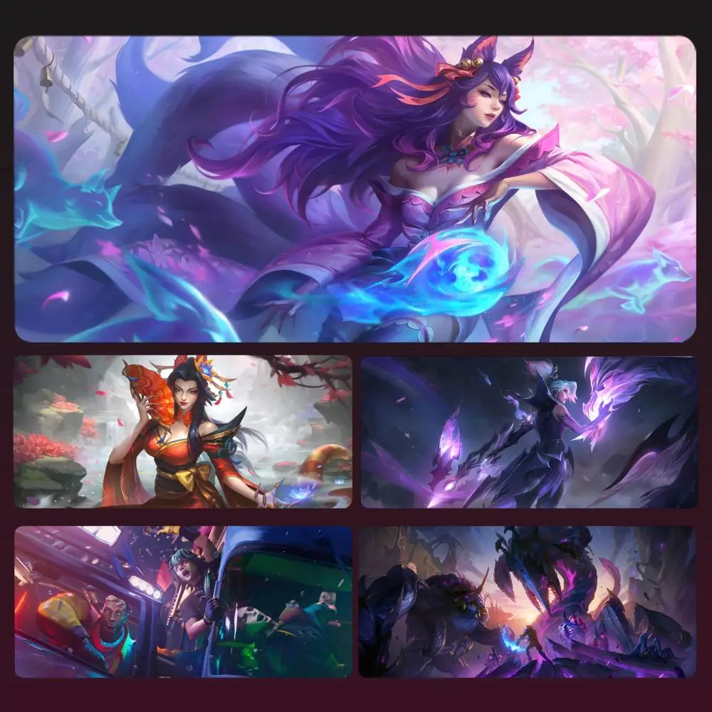 

League-of-legends Mousepad Large Computer Gaming Accessories MousePads Desk Mats Anti-slip Laptop Soft Mice Pad Mouse Mat