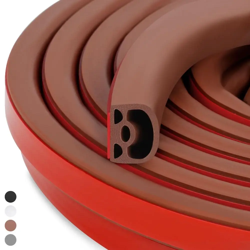 

Звукоизоляционная уплотнительная лента для двери, отслаивающаяся и палка, ветрозащитная противопогодная силиконовая самоклеящаяся изоляционная лента