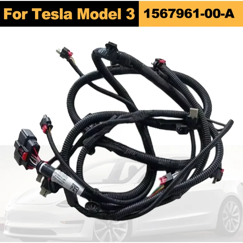 

1567961-00-A For Tesla Model 3 Car Gantry Radiator Bracket Wiring Harness Front Radiator Bracket Fan Accessories Auto Parts