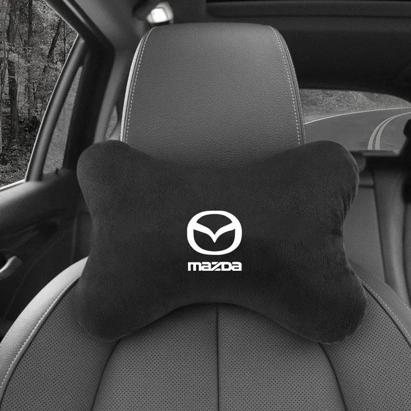 Car Headrest Neck Pillow Seat Belt Shoulder Pads for Mazda 3 CX5 6 BK GH 2 CX3 CX30 MX5 5 CX7 CX9 RX8 MX3 MS MP Auto Accessories view 6