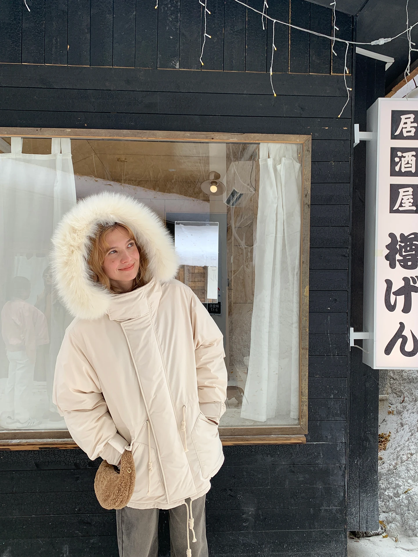 

Утепленная ветрозащитная парка Kernel Cosmos с отстегивающимся воротником из натурального меха, пуховик, рабочая одежда, свободный крой, длинный рукав, на молнии