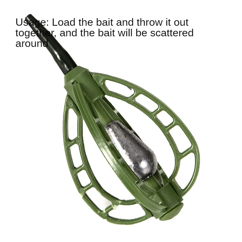 1 ~ 10ชิ้น20/30/40กรัมที่ใส่ปลาคาร์พอุปกรณ์ตกปลากลางแจ้งอุปกรณ์เสริมสำหรับเหยื่อ